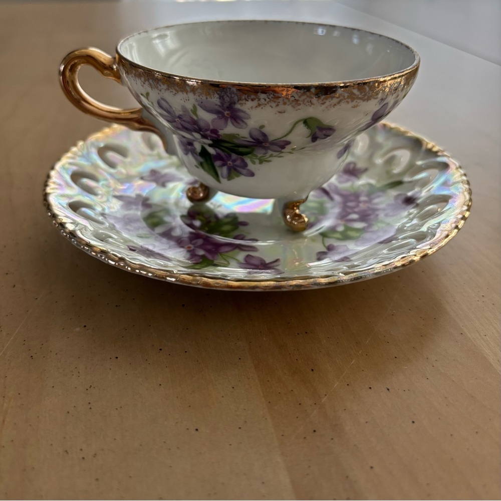 ROYAL SEALY Made In Japan Tea Cup & Saucer. Excellent Condition. Fast Shipping. - Picture 2 of 9